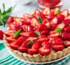 Cream and Strawberries Tart Recipe