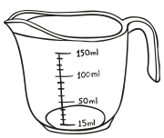Liquid measuring cup